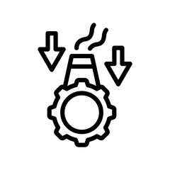Pollution Reduction Icon