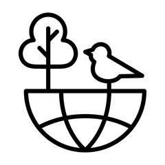 Biodiversity Conservation Icon