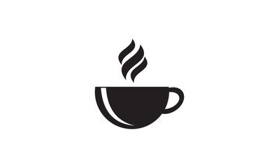 coffee cup logo vector