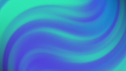 Blurred green and blue swirling waves abstract, suitable for digital backgrounds, naturethemed designs, motion graphics, and aesthetics.