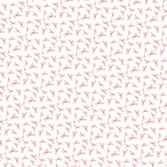 cute minimalist pink ribbon pattern depicting good luck