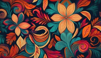 Vibrant Geometric Abstraction Intricate Patterns Dance in a Timeless Moment, Showcasing Artistic Mastery and Modern Aesthetic Trends.