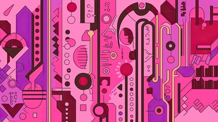 Fototapeta premium Stylized Infographic Illustrating the Evolution of Cryptocurrency Trends