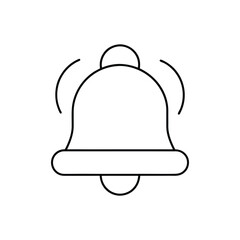 Notification bell icons vector design. , reminder alert sign, and business vector symbols. 
 Ringing bell. Icon with two color overlay on white background