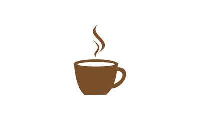 coffee cup logo vector