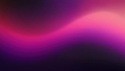 Vibrant Grainy Gradient Abstract Pink, Purple, and Black Hues in a Noisy Textured Backdrop for Banner or Header Poster Ideal for Futuristic or Dreamy Designs.