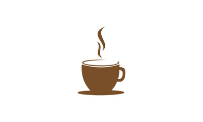 coffee cup logo vector