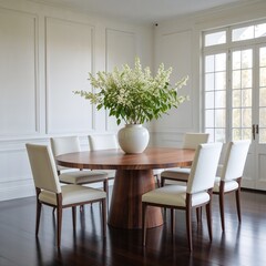 modern dining room
