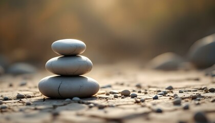 zen, stones, tall, stack, uneven, rugged, textures, cracked, desert, soil, dramatic, sky, sandstorm, clouds, dust, wind, trails, swirling, base, hyperrealistic, detail, serene, tranquil, harmony,