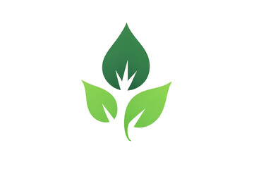 Eco-icons, Nature-inspired symbols, Geometric simplicity, Modern branding, Sustainable design, Abstract nature
