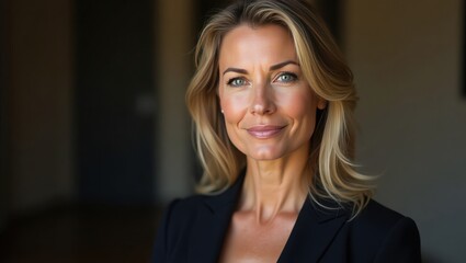 Portrait of confident successful business woman
