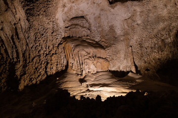 Rock formations in Carlsbad Caverns National Park, New Mexico