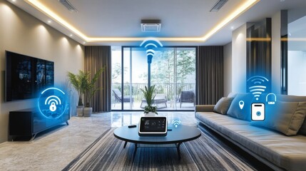 home automation interface, electronic door access, smartphone security control, modern entry system, black door hardware, smart device connectivity, intelligent home solution, digital security app