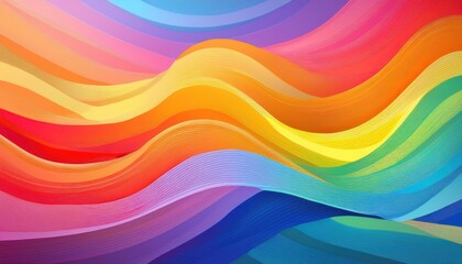 Vibrant Rainbow Pastel Abstract Background A Colorful Pride Month Desktop Wallpaper Celebrating Diversity and Creativity