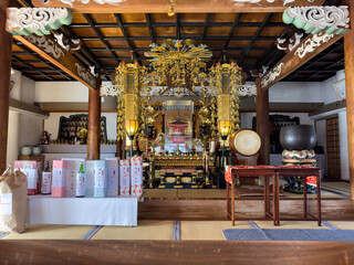 Image of Yasaka-ji Temple, the 47th of the 88 temples visited during the famous pilgrimage