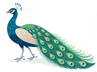 Obraz premium peacock with feathers