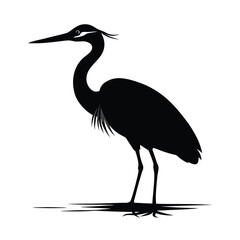 heron of the sea vector illustration
