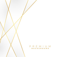 abstract and shiny golden lines white background for wedding decor