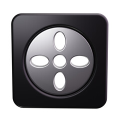 Fototapeta premium Floor Vent 3d render icons