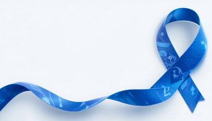 Aids awareness ribbon, Cancer Awareness Ribbon design background