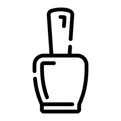 nail polish Line Icon