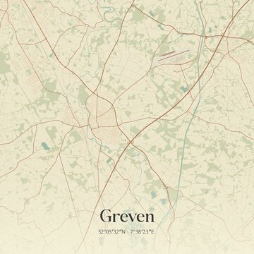Greven Map Greven Images – Browse 181 Stock Photos, Vectors, and Video | Adobe Stock
