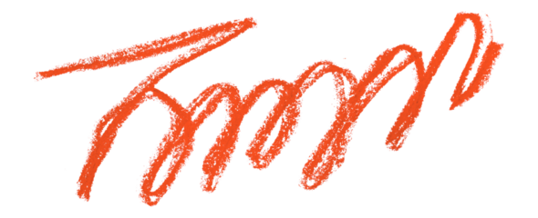 red pencil strokes isolated on transparent background