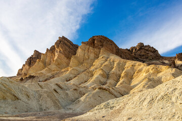 Desert Mountain Golden Light