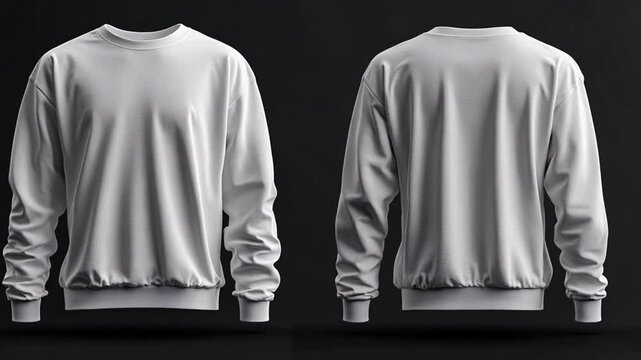 white t shirt on black