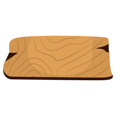 Illustration of Wood Sign Post. Isolated on White Background