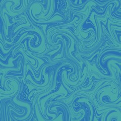 Abstract bckrground marble expressionism: If the pattern gives a downcast and gloomy strong emotional impression with blue and purple colors