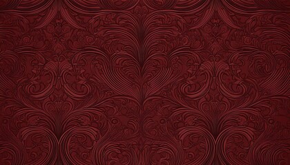 Vintage Elegance Timeless Red Vintage Wallpaper Pattern exuding Rich Textures, Classic Aesthetics, and Retro Charm for a Sophisticated Interior Design or Digital Art.