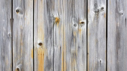 Weathered Wood Planks Texture with Knots and Grain Details Showing Natural Colors