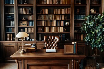 a luxury office