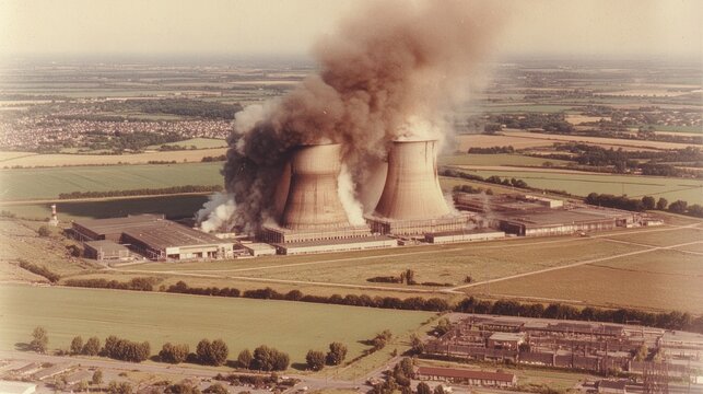 Inferno at Ferrybridge Power Station: A Catastrophic Fire in 1965