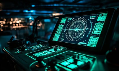 Sophisticated navigation tools enhance safety for marine travel.