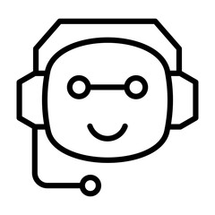Ai Powered Customer Support Icon
