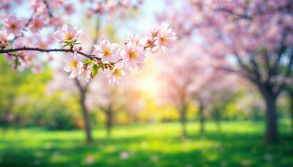 spring flowers in the garden