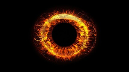 Fototapeta premium human eye iris isolated