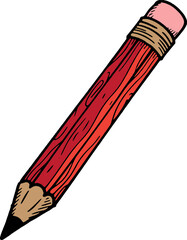 pencil with eraser