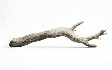Obraz premium Serene Driftwood: A Study in Nature's Art