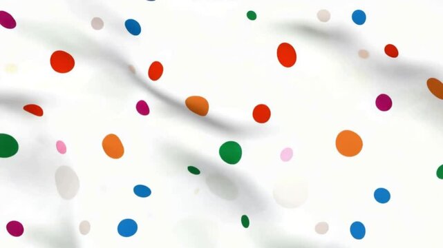 Polkadot flags background