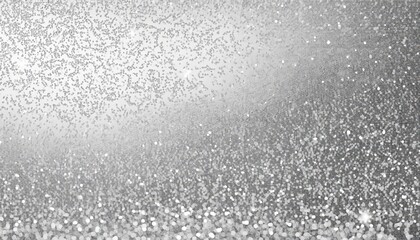 Dazzling Silver Glitter Texture White Sparkling Shiny Wrapping Paper Backdrop Perfect for a Festive and Stylish Christmas Holiday Season