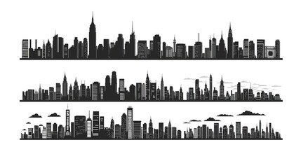 Naklejka premium CityScape