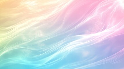 Pastel-colored abstract wavy background.