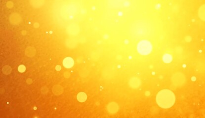 abstract orange bokeh background with sunlight
