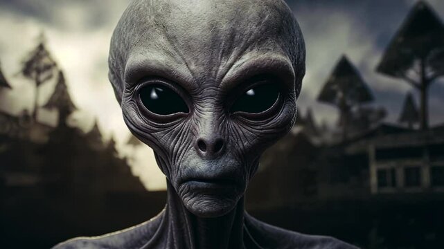 Mysterious Grey Alien Encounter: A Close Encounter of the Third Kind