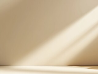 Contemporary Minimalist Scene with Abstract Light Patterns and Calming Colors : Generative AI