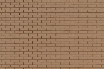 Textured brown brick wall background showcasing simple and minimalistic design elements