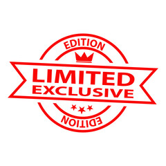 Limited Edition exclusive icon vector design templates